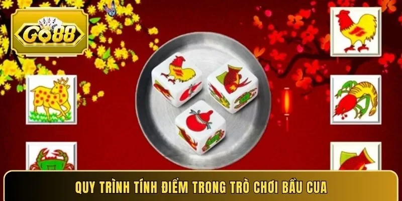 Quy trình tính điểm trong trò chơi bầu cua